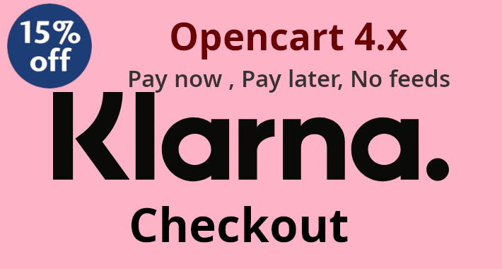 Klarna Checkout Opencart 4