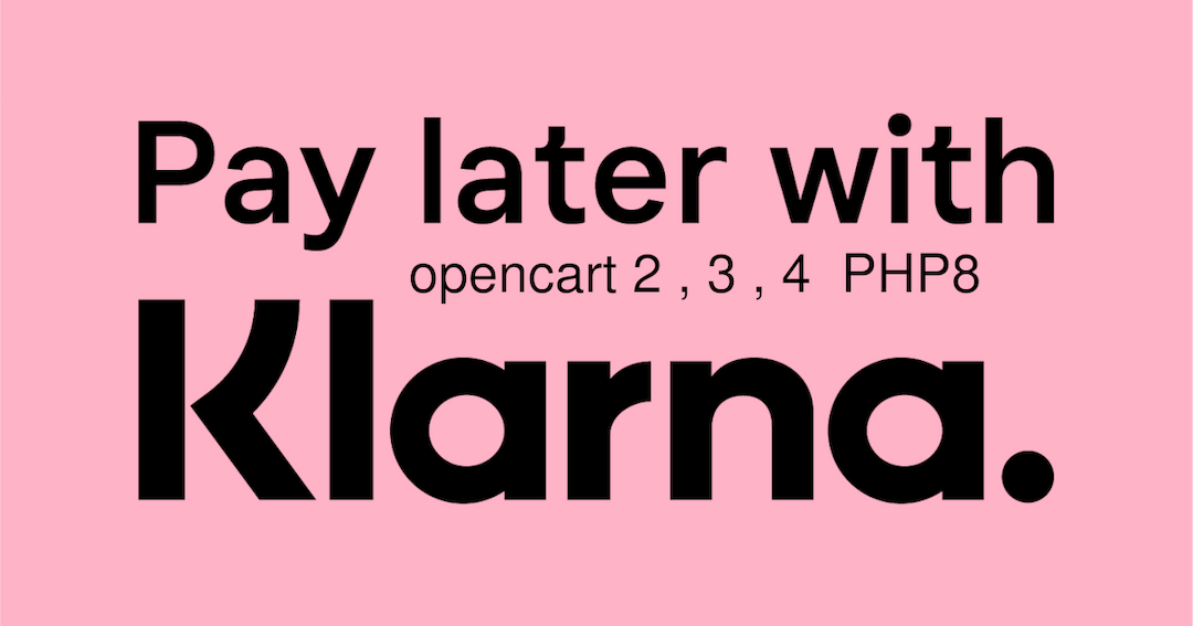 Opencart Klarna Payments